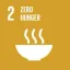 Icona ufficiale UN Sustainable Development Goal 02 — Zero Hunger