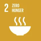 Icona ufficiale UN Sustainable Development Goal 02 · Zero Hunger